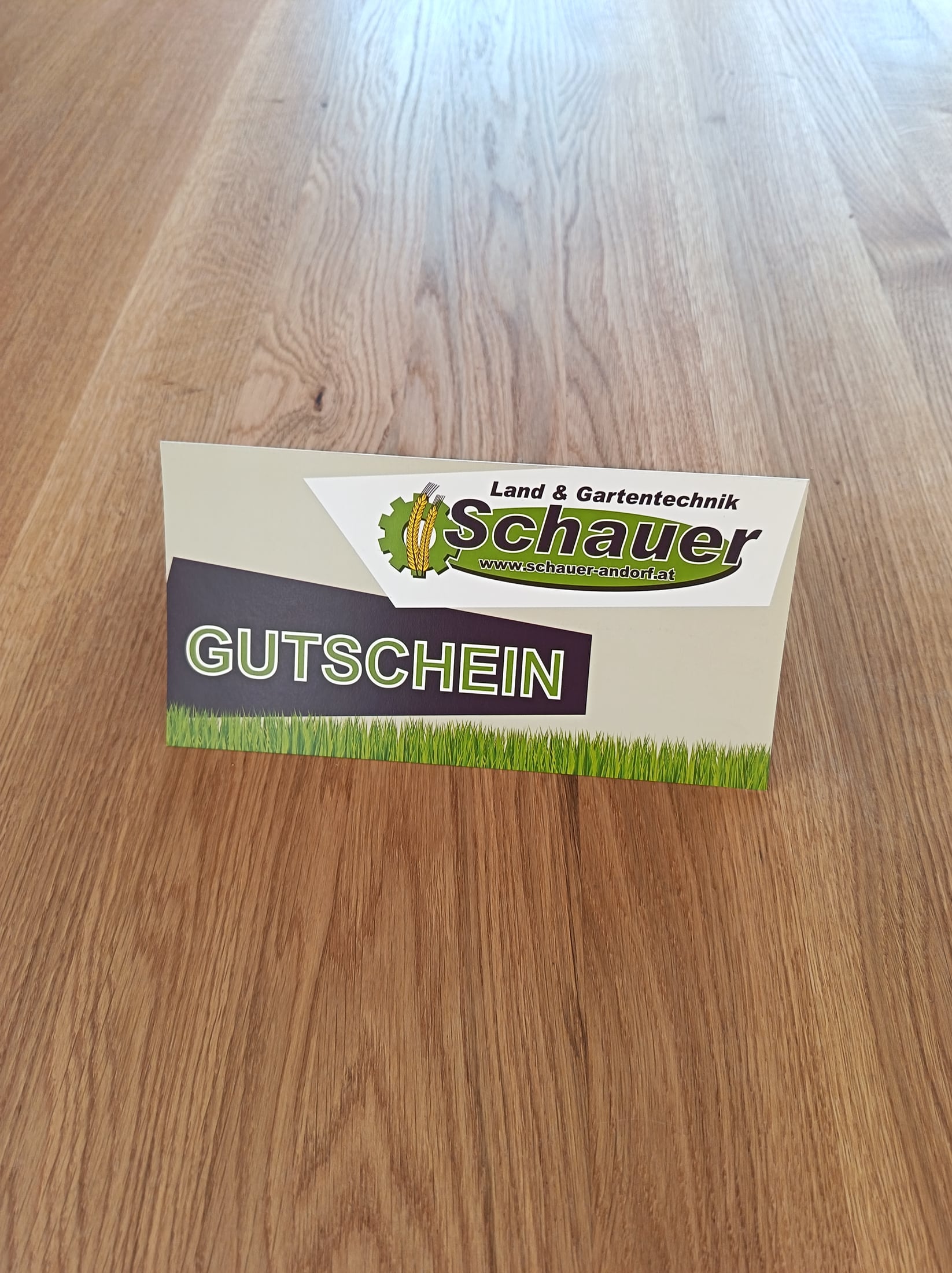 Gutschein 100 EUR für den Shop von Schauer Land- und Gartentechnik – Bild 1