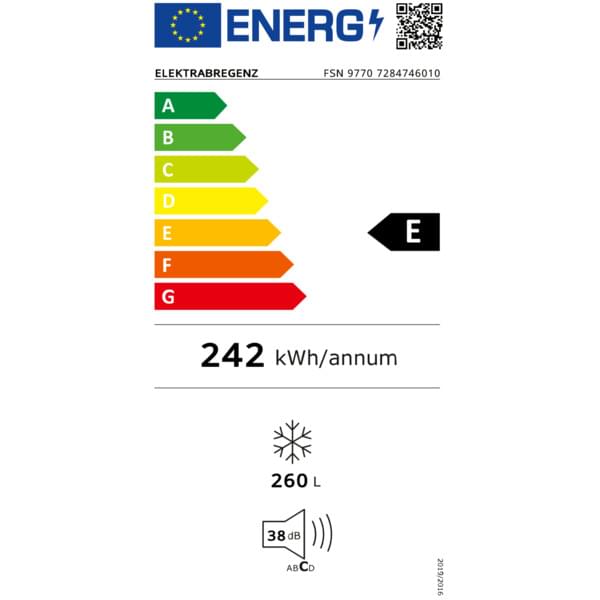 elektrabregenz Gefrierschrank FSN9770 NoFrost – Bild 3