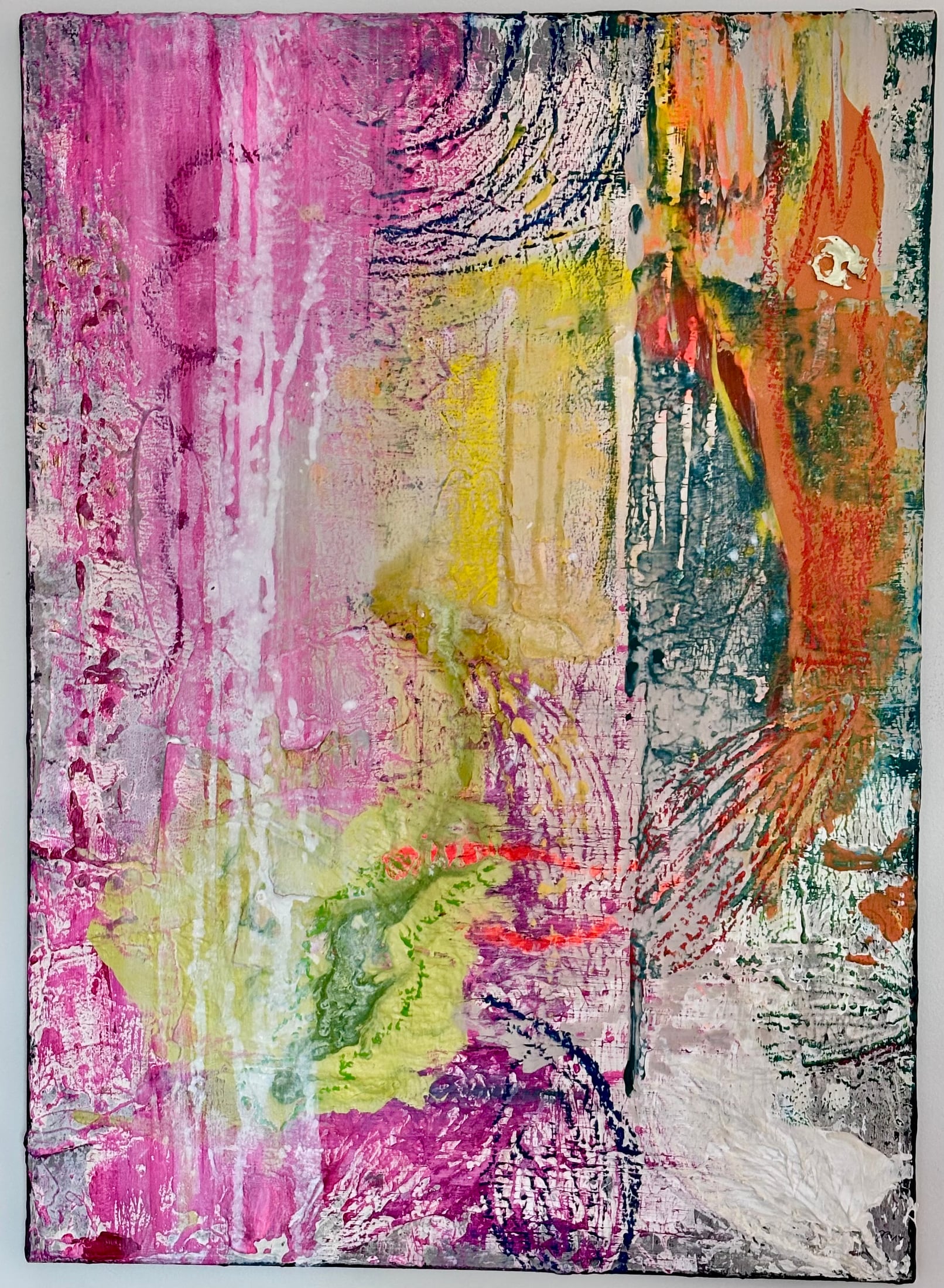 Kunstwerk 50x70 cm Acryl auf Leinwand – Bild 1