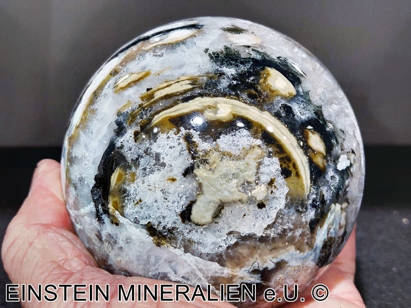 Ozean Jaspis Kugel 10cm AAA-Qualität – Bild 3